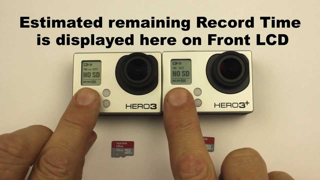 How long can I record for with a 32GB Micro SD card? GoPro HERO3 / HERO3+ Black Edition (Protune ON)