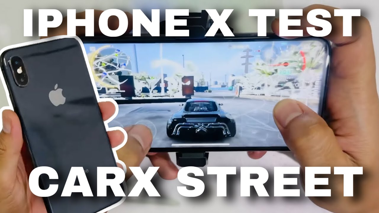 Test iPhone X! Game Carx Street Kuat Engga?