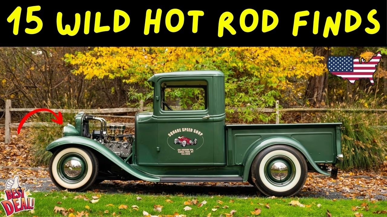 15 INSANE Classic Hot Rods for Sale | Brutal Old-School Builds
