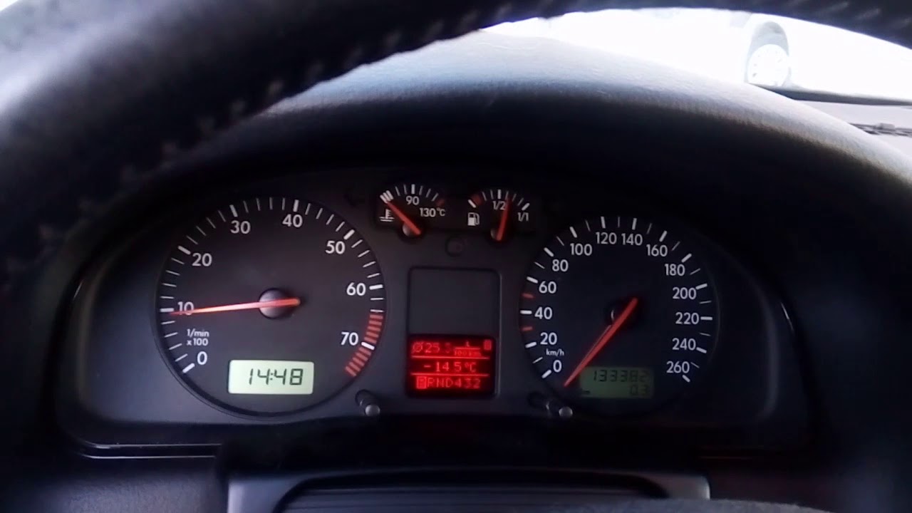 Заводим VW Passat B5 V6 2.8 в мороз -15. Ночью было -22. Высаживается аккум