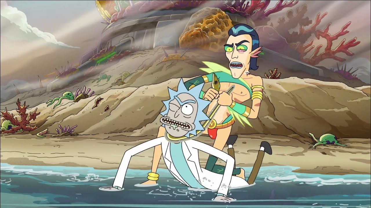 Rick and Morty - Mr. Nimbus Defeats Rick
