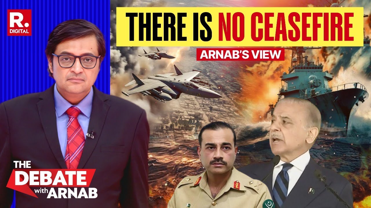 Arnab: No, You Can Never Have A Ceasefire With A Terrorist, Lawless State of Pakistan