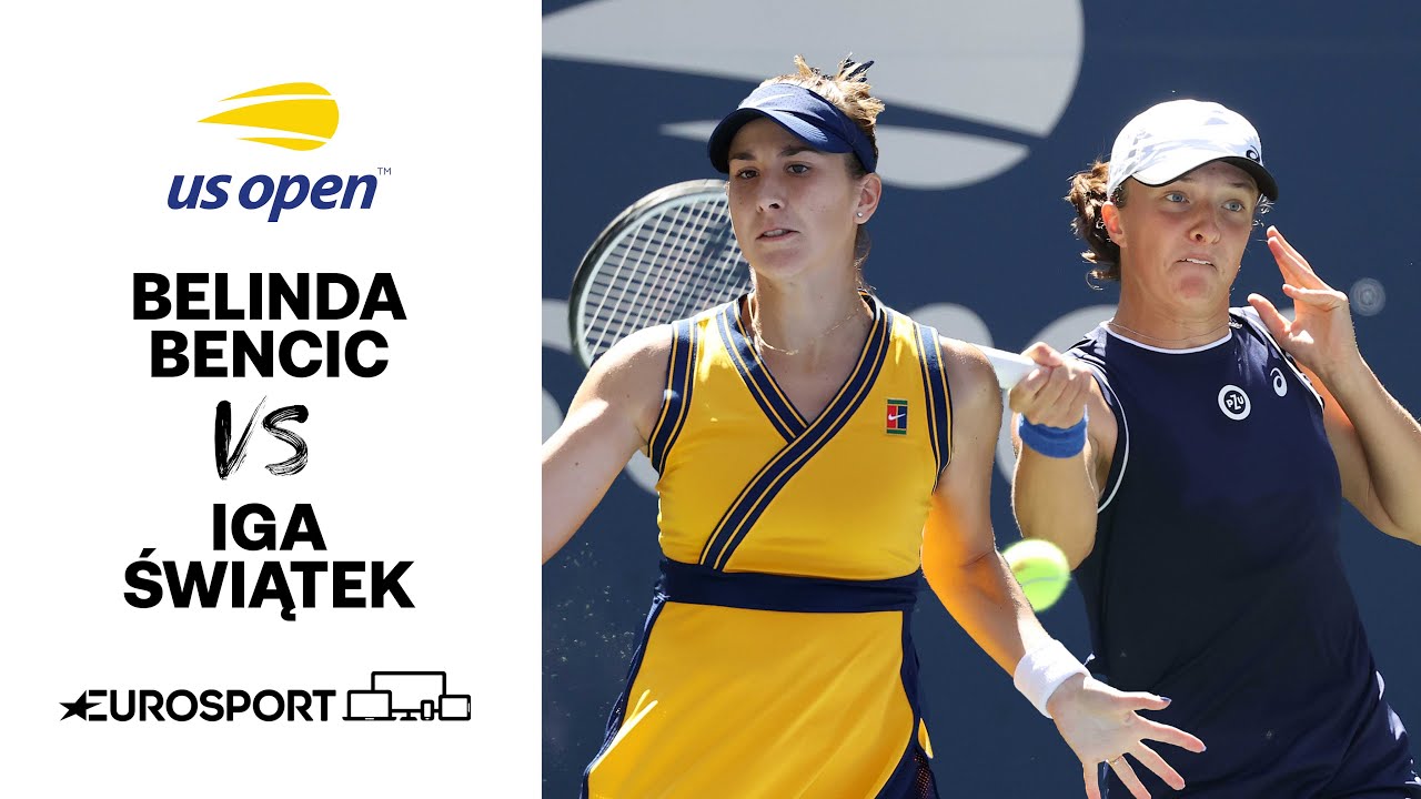 Belinda Bencic v Iga Świątek | 2021 US Open Highlights - Round of 16 | Tennis | Eurosport