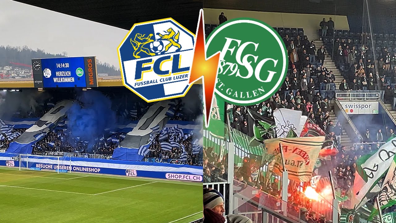 Kann der FC Luzern noch Schweizermeister werden? | FC Luzern - FC St.Gallen | CSSL Stadionvlog🤩💥