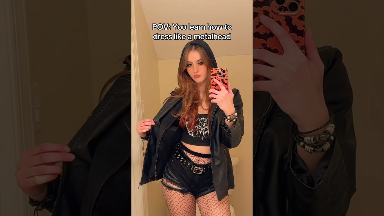 When you learn how to dress alt 🤘 #rock #metalhead #outfit #aesthetic #rockmusic