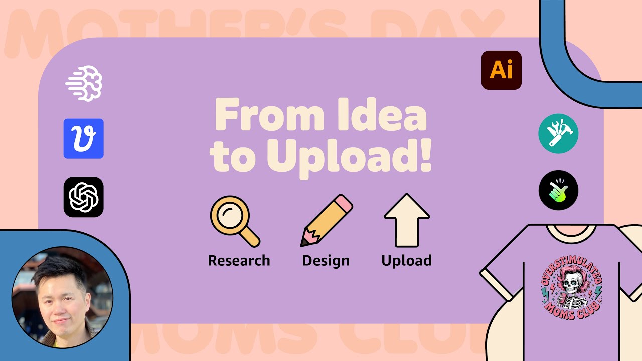 Mom POD Designs That Sell: Research, Create & Upload Tutorial