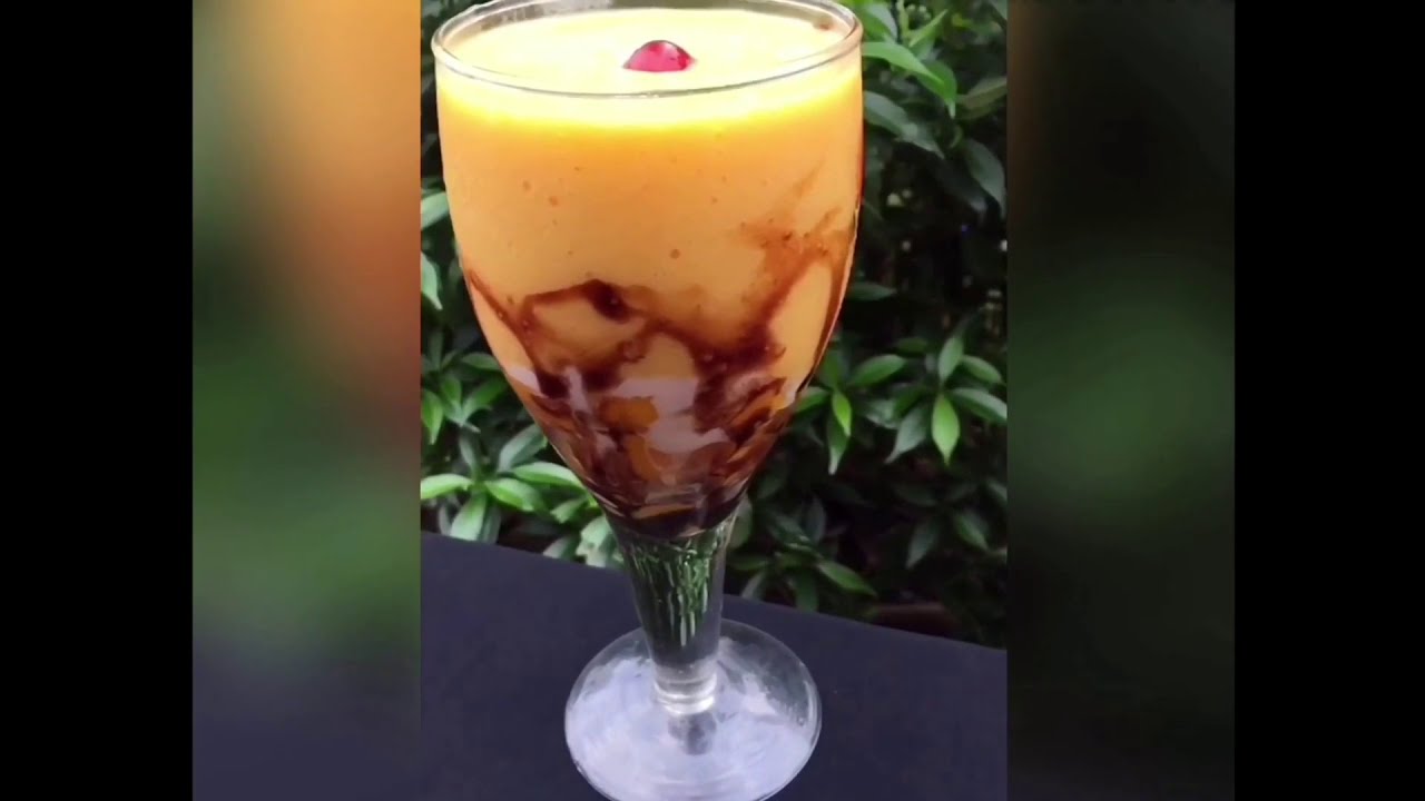 Mango milk shake👌👌yummy try it