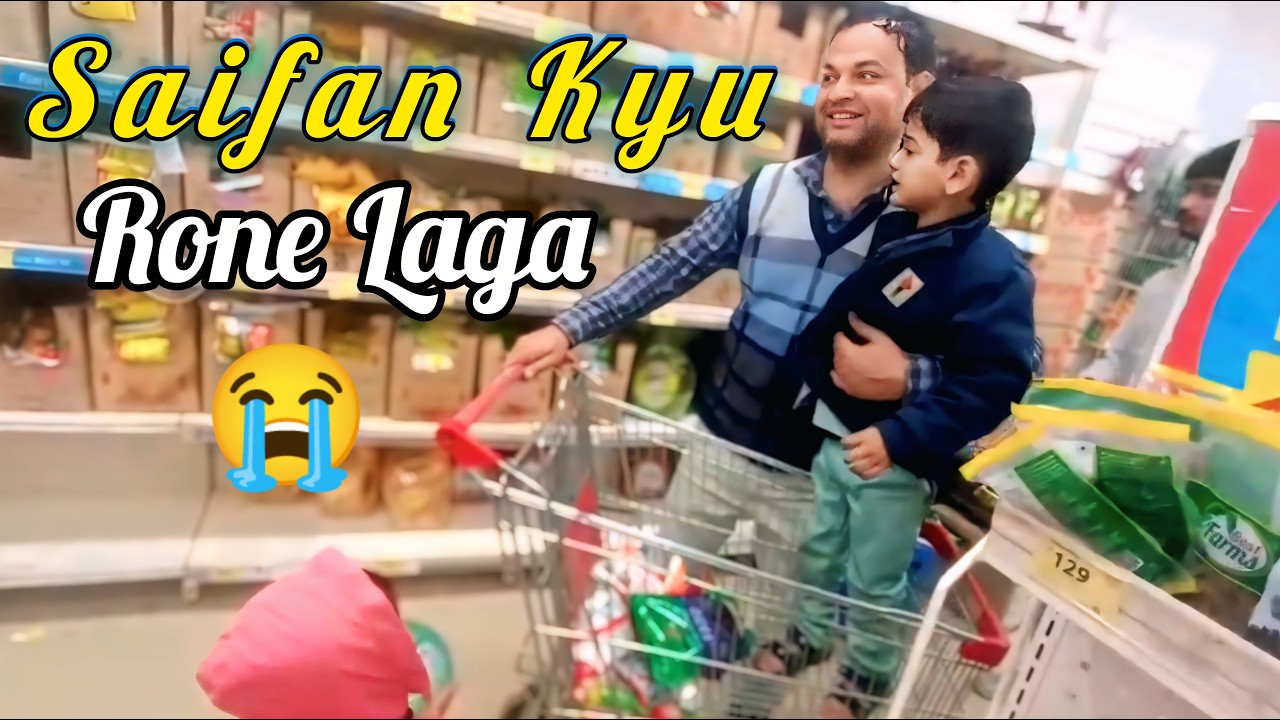 Mall Me Saifan Achanak Rone Laga 😭 | Nazo Ka Nazariya vlogs | #vlog #dailyvlog #funny