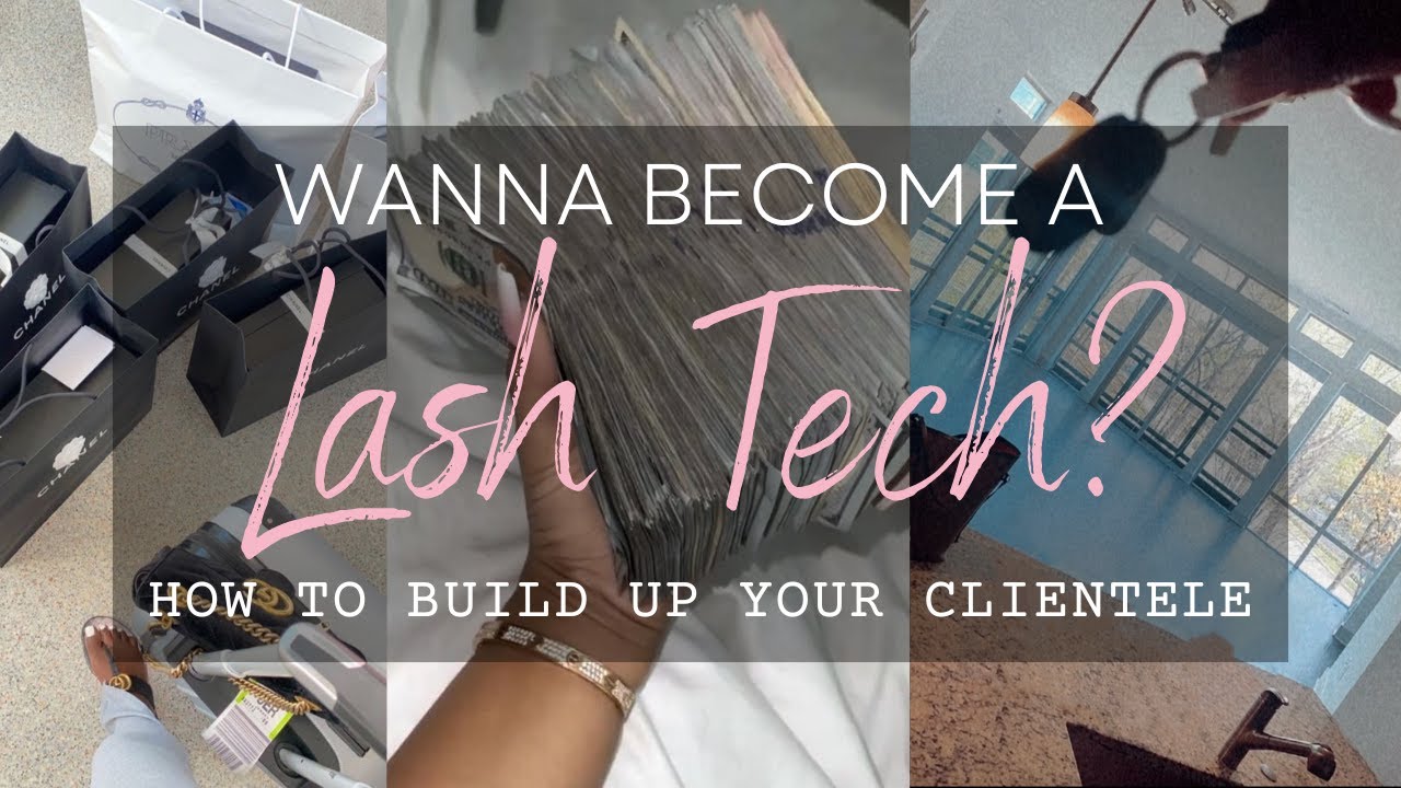 RICH OFF LASHES💕 | HOW TO BUILD CLIENTELE FAST AS A BEGINNER LASH TECH | + MARKETING TIPS