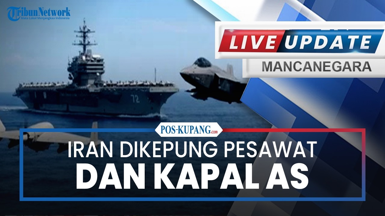 🔴Iran Dikepung Pesawat dan Kapal AS, Warga Eropa Takut PD 3 Pecah