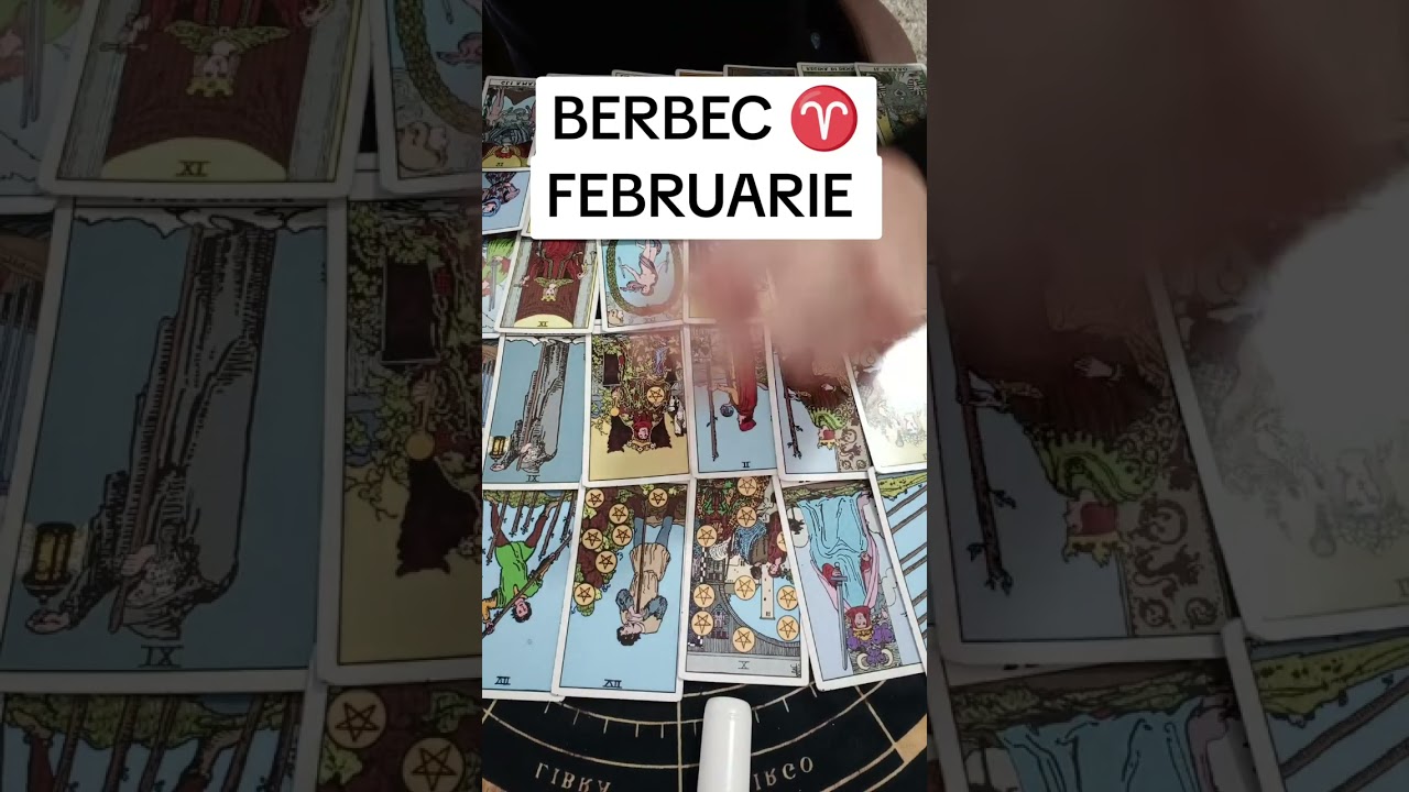 Berbec ♈ luna februarie. TAROT INTERACTIV 💝