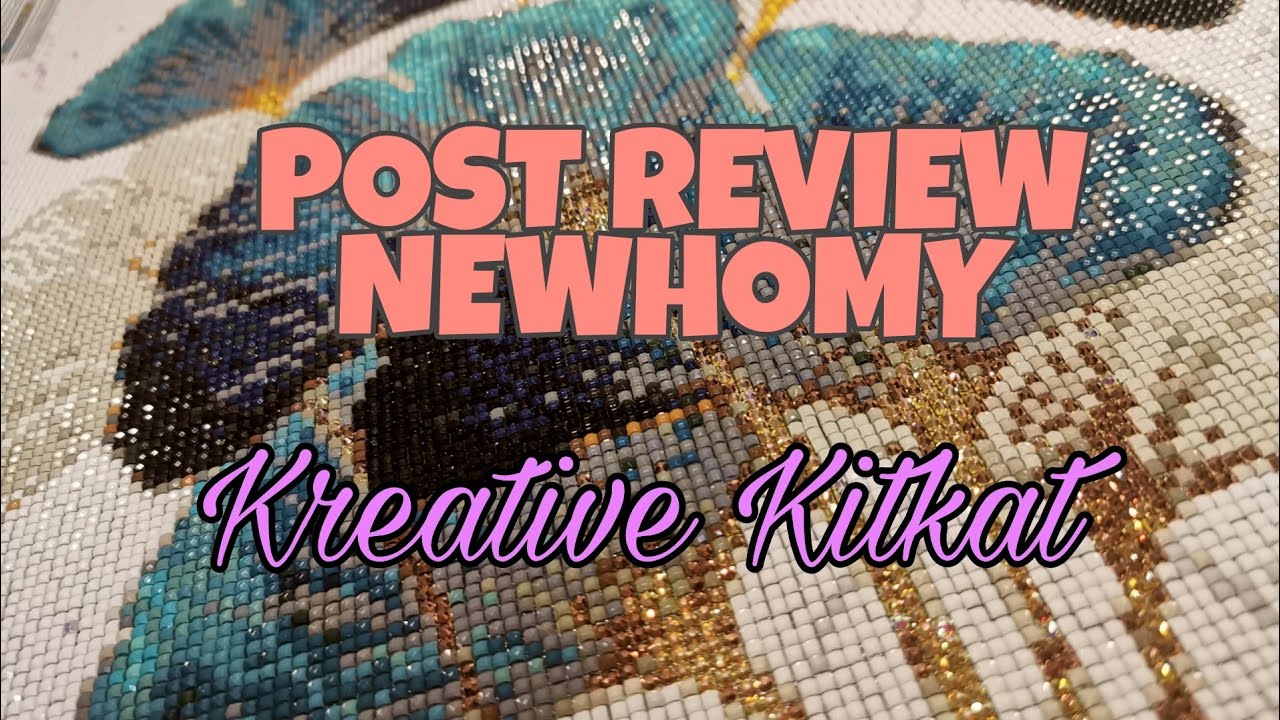 Post-Review of Newhomy Square Full Drills | Completed Diamond Painting Review (Golden Ginkgo Leaves)