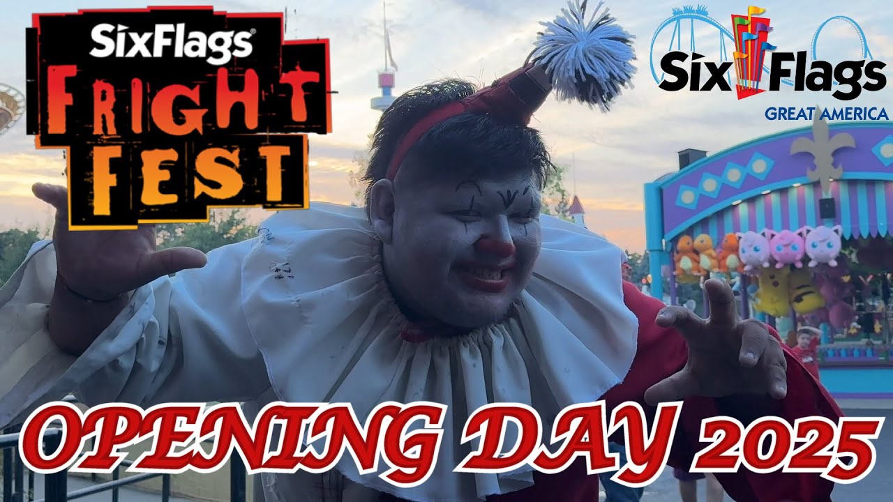 Fright Fest Opening Day 2025 At Six Flags Great America