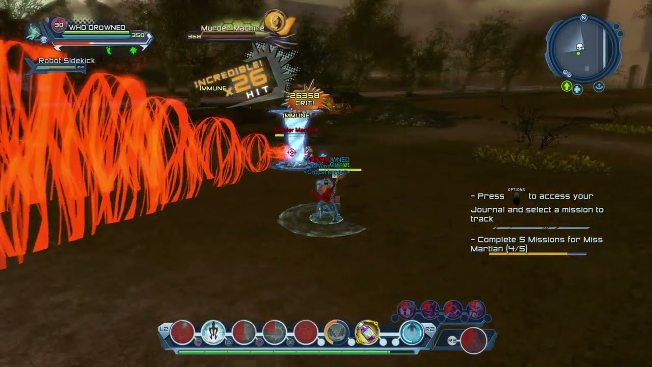 DC Universe Online - Water DPS - Solo Murder Machine World Boss