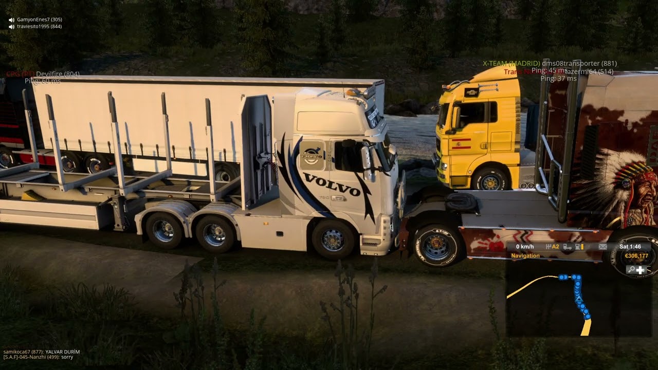 Back in my favourite route! [TruckersMP] [Euro Truck Simulator 2] [Promods]