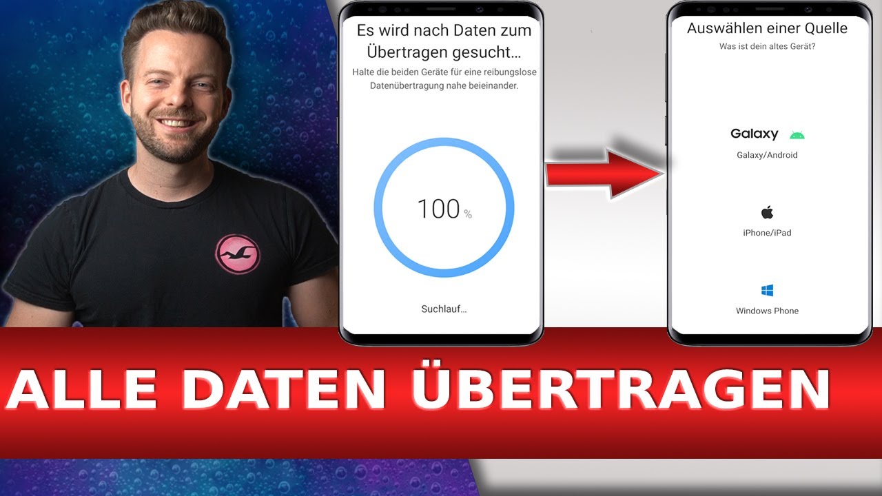 Handy wechseln 🆗 ALLE Daten auf neues Samsung Handy &uuml;bertragen - Smart Switch Anleitung
