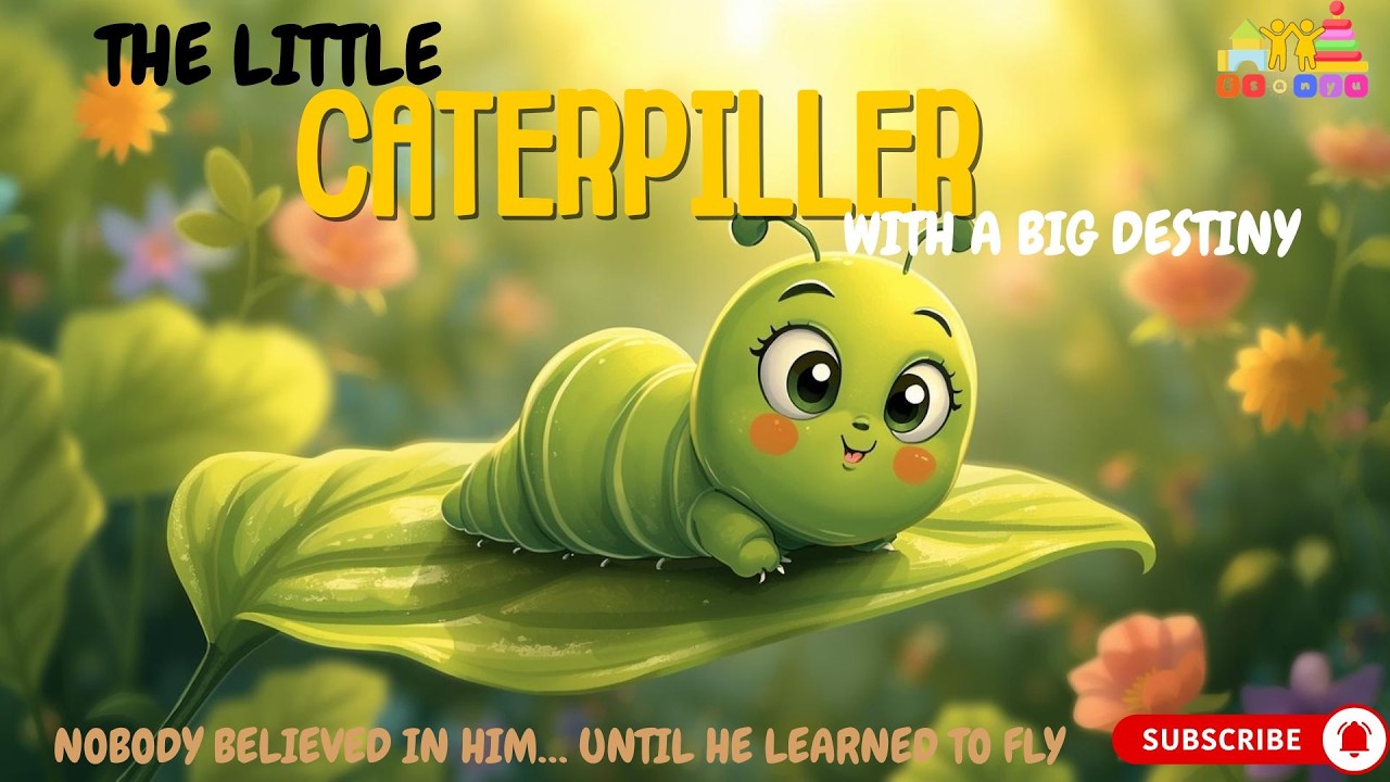 The Little Caterpillar With a Big Destiny 🐛🦋 | Inspirational Kids Moral Story