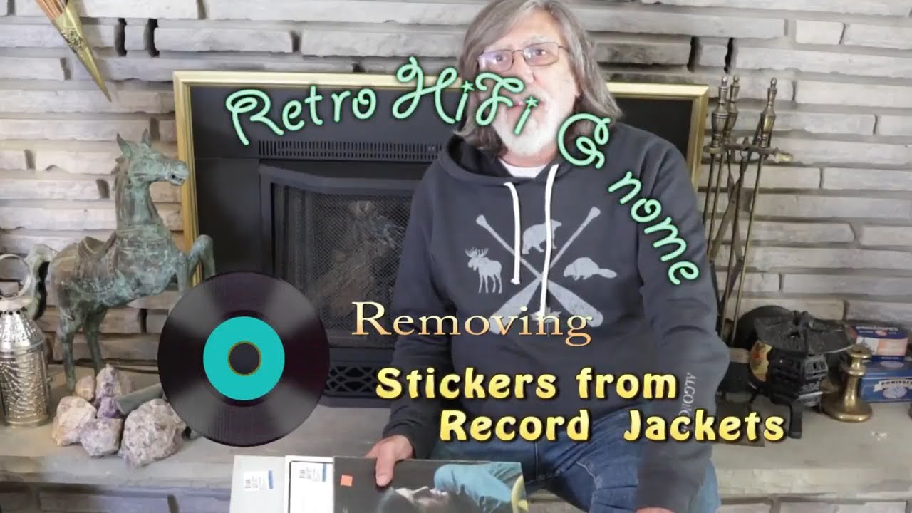 Price Sticker Removal from Record Jackets