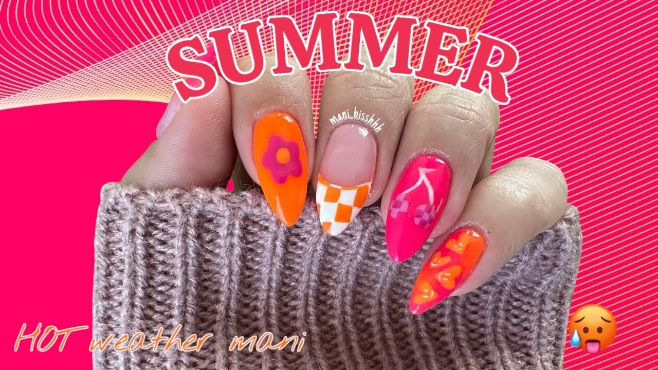 Y2K SUMMER NAILS | Dip French Tip Nails | Dip Powder | Mani Bisshhh