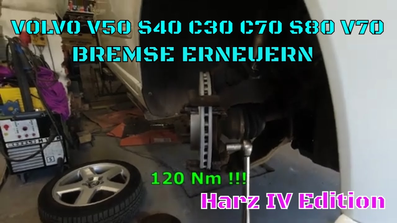 Volvo V50 S40 C30 C70 Bremse vorne erneuern