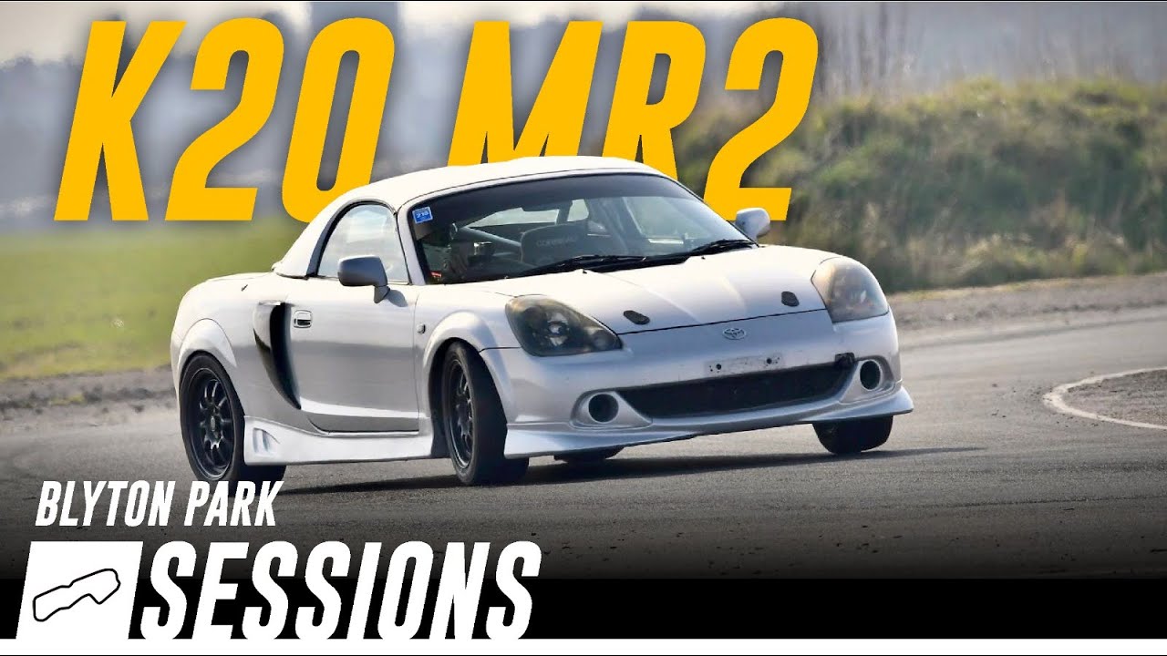 Dan's K20 MR2 is Massive Fun! // Blyton Park Sessions