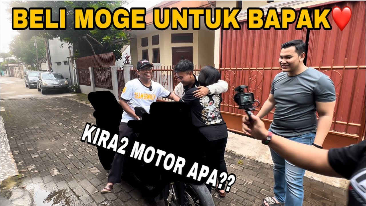 TERHARU DAN SEDIH‼️AKANG MV BELI MOGE LAGI BUAT BAPAK