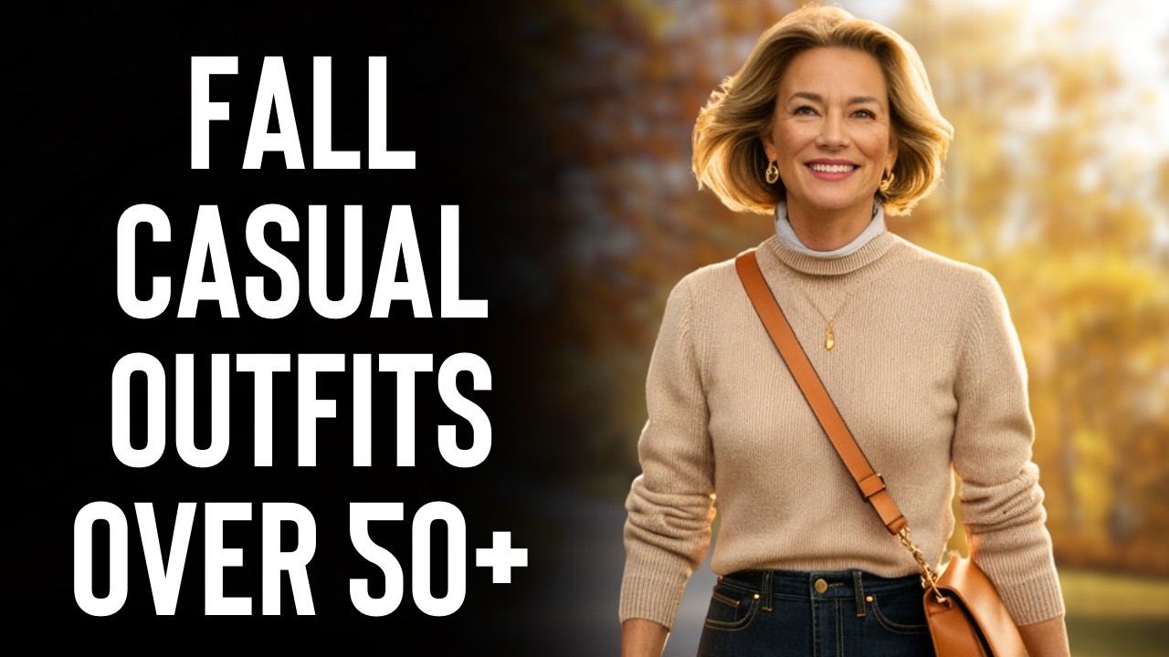 Fall Casual Outfits for Women Over 50+