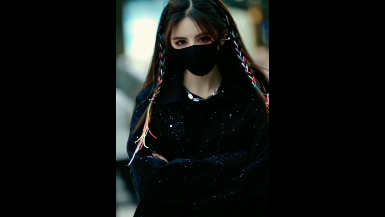 This mask girl 👸eye...🤫. #attitude #motivational #beautiful #koreagirl #boss#quote
