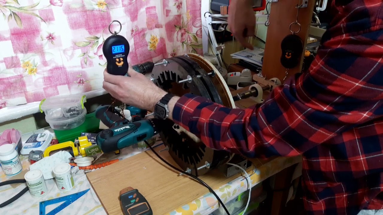 Магнитный мотор Мотофлюкс 2 фазы Motoflux principle motor диаметр по зубцам 245 мм
