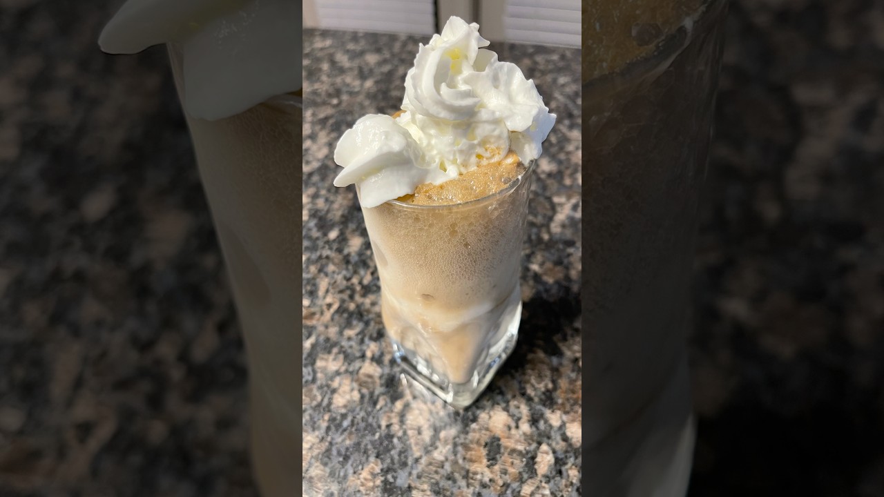 Dr Pepper Ice Cream Float 🍦🥤 | Classic 2-Ingredient Soda Float Treat