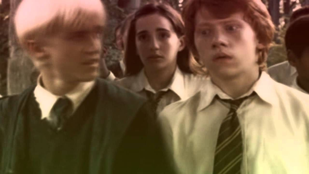 Draco/Ron - Happily