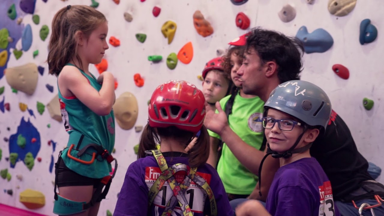 Liga Infantil Escalada Madrid en The Climb Kids