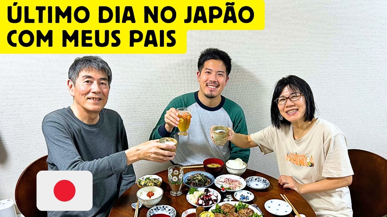Último dia no Japão com meus pais