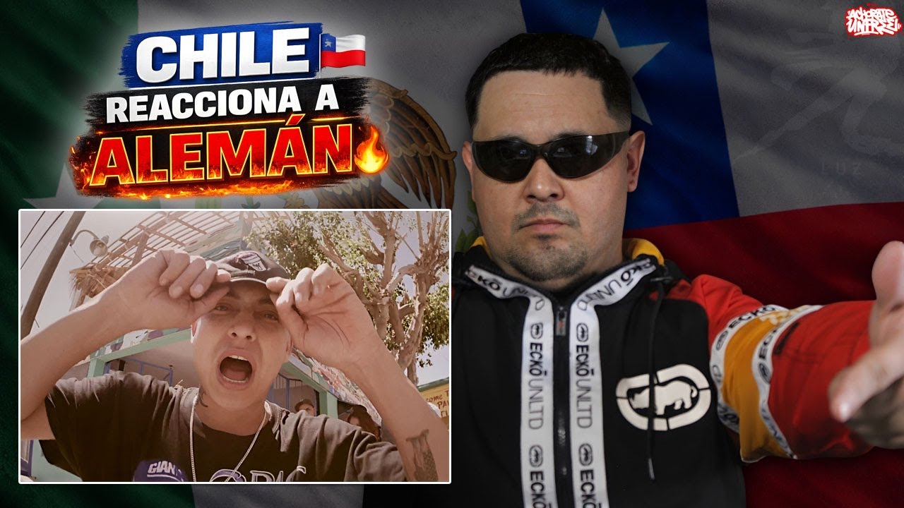 ¡CHILENO🇨🇱 REACCIONA! ALEMÁN🇲🇽 I YA TE LA CYPRESS🔥1...2...3 MONTATE #mexico  #aleman  #rapmexicano