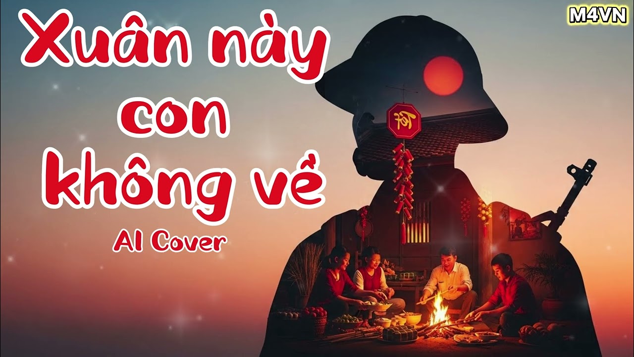 XUÂN NÀY CON KHÔNG VỀ (2026) - Khi AI Cất Tiếng Hát Khiến Triệu Trái Tim Rung Động | M4VN 432Hz