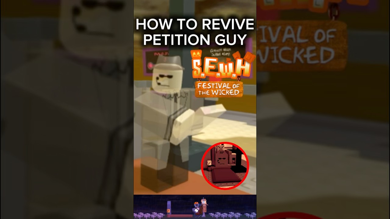 How to Revive Petition Guy in SEWH #sewh #roblox #halloween #halloweenroblox #idkwhattoputhere