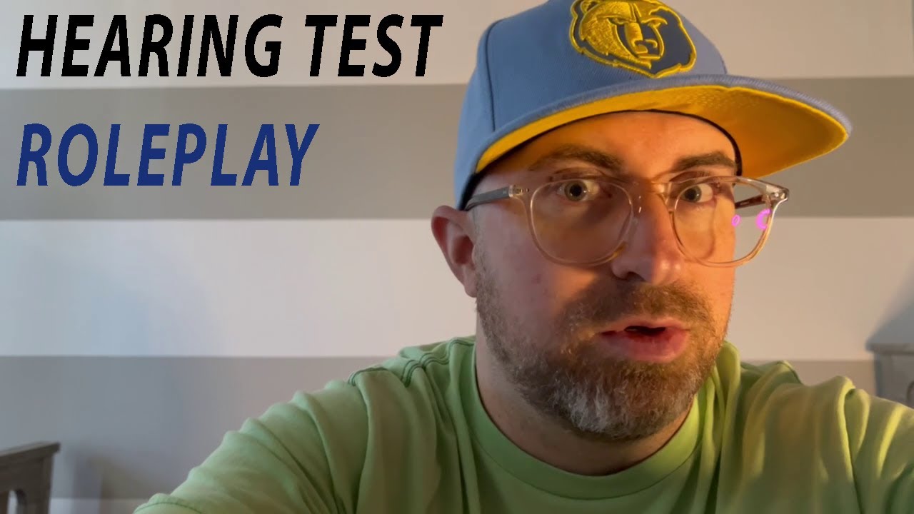ASMR Relaxing Hearing Test - Guess the sound - Lofi