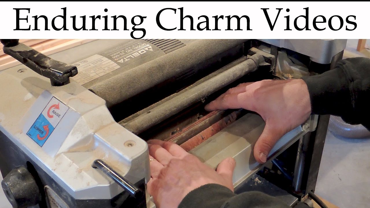 Changing Delta Or Porter Cable Planer Blades