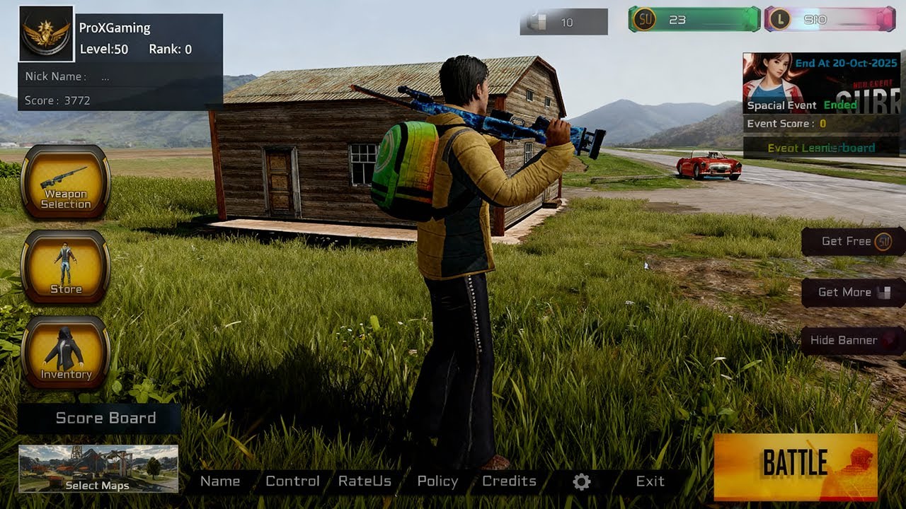 Survival Unknown Battle Royale new Update | Slow Motion