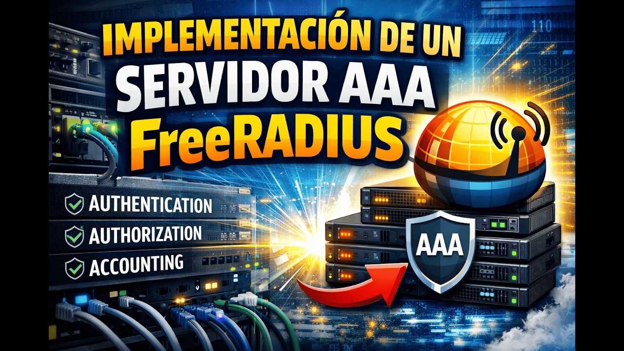 Demostracion de Implementacion de un servidor AAA FreeRadius