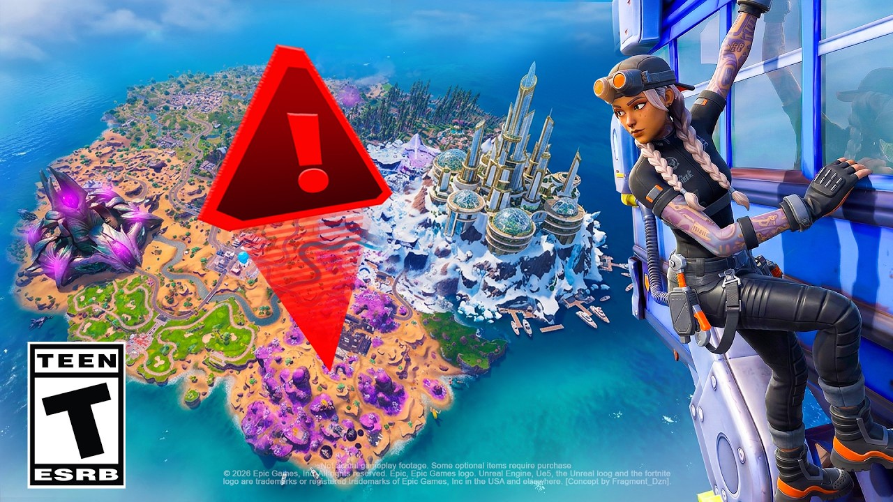 QUOI Fortnite ?! Une TOUTE NOUVELLE MAP ?!