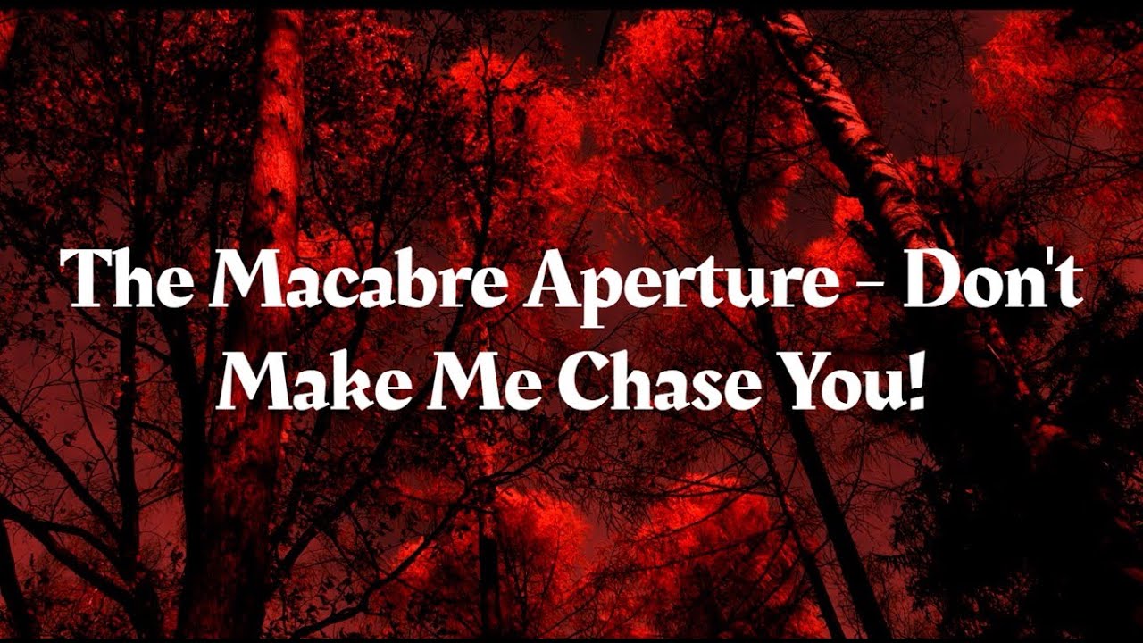 The Macabre Aperture - Don't Make Me Chase You!