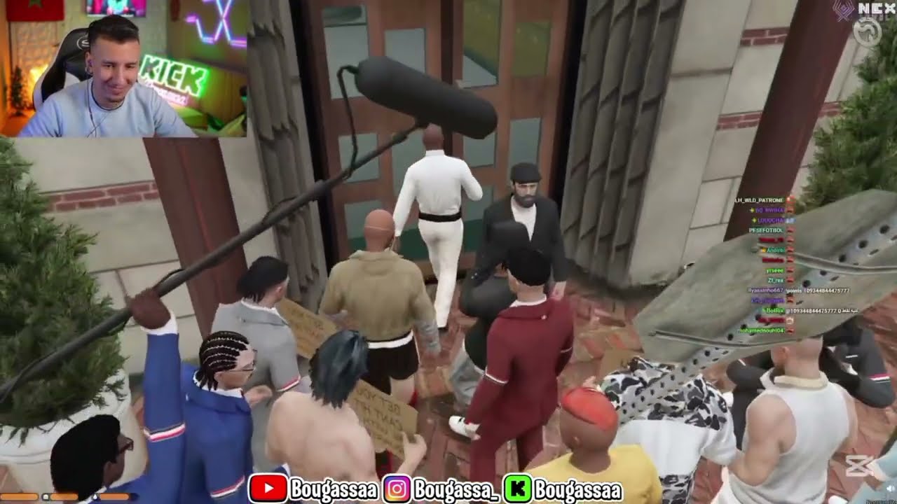 BOUGASAA F RP/درنا الإضراب ف المدرسة😂