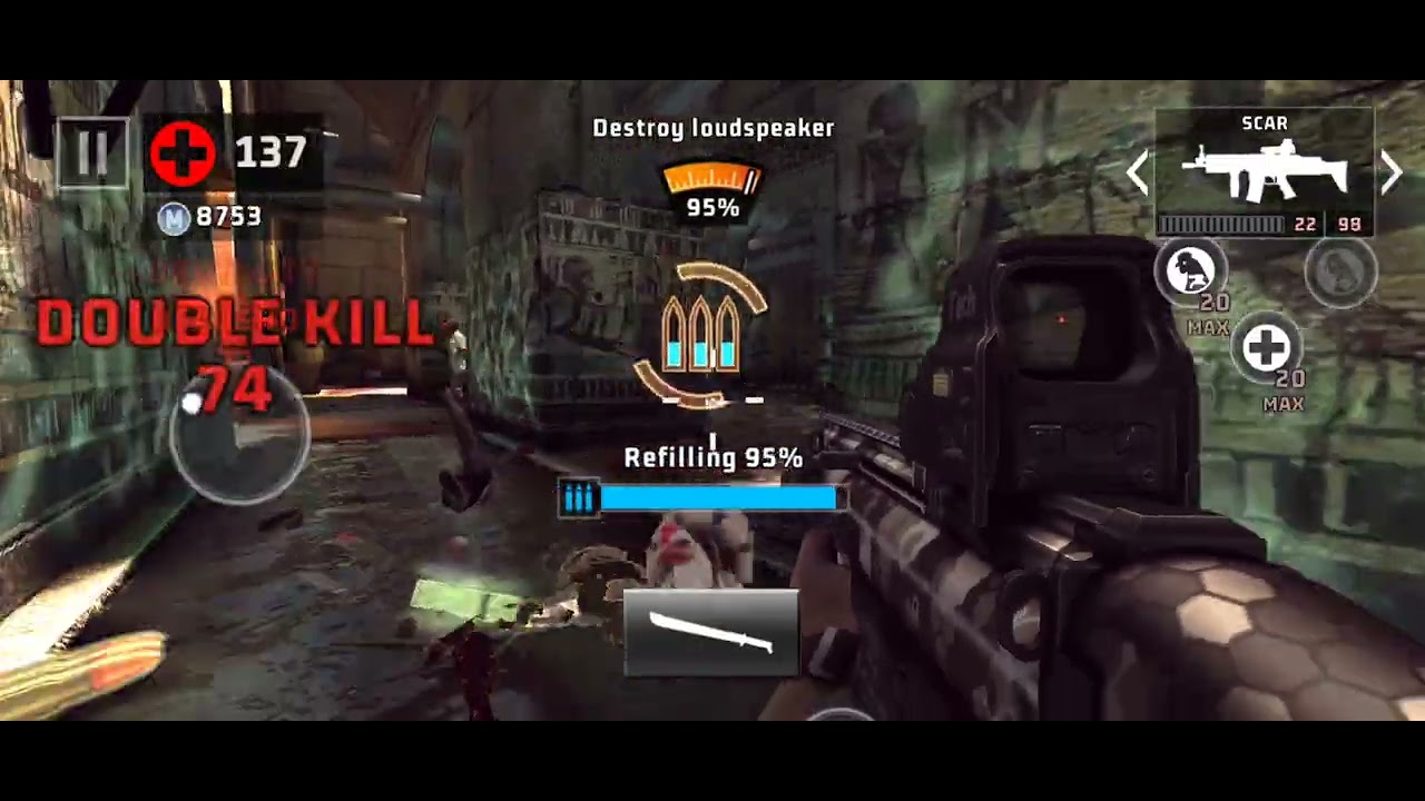 Dead Trigger 2 - SCAR