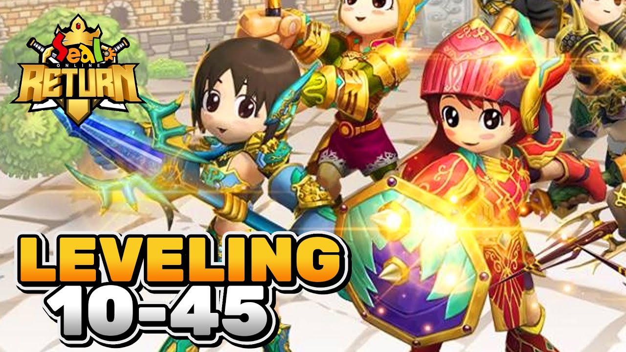 Leveling Guide 10-45 di Seal Online Return
