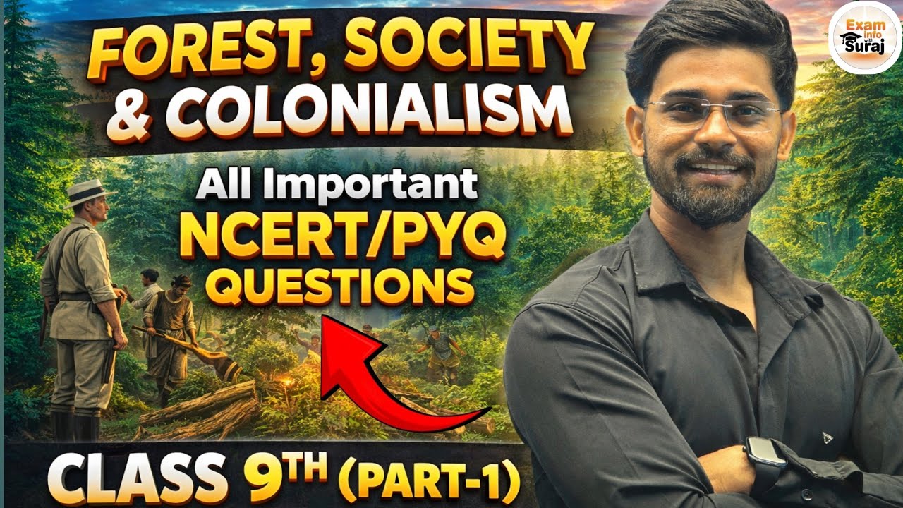 Forest, Society & Colonialism Part -1 | Class 9 History CBSE | NCERT Explained in Hindi