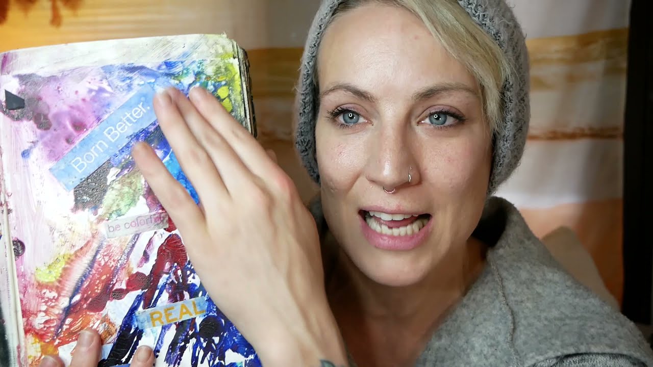 My Collage Art Therapy Book!**PART 1***Eating Disorder Recovery***