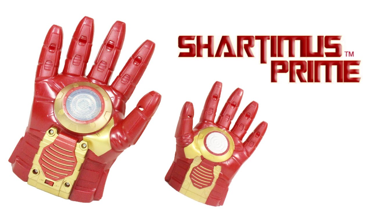 Marvel's Avengers Age of Ultron Iron Man Arc FX Armor Gloves Role Play Cosplay Accessory Toy Review