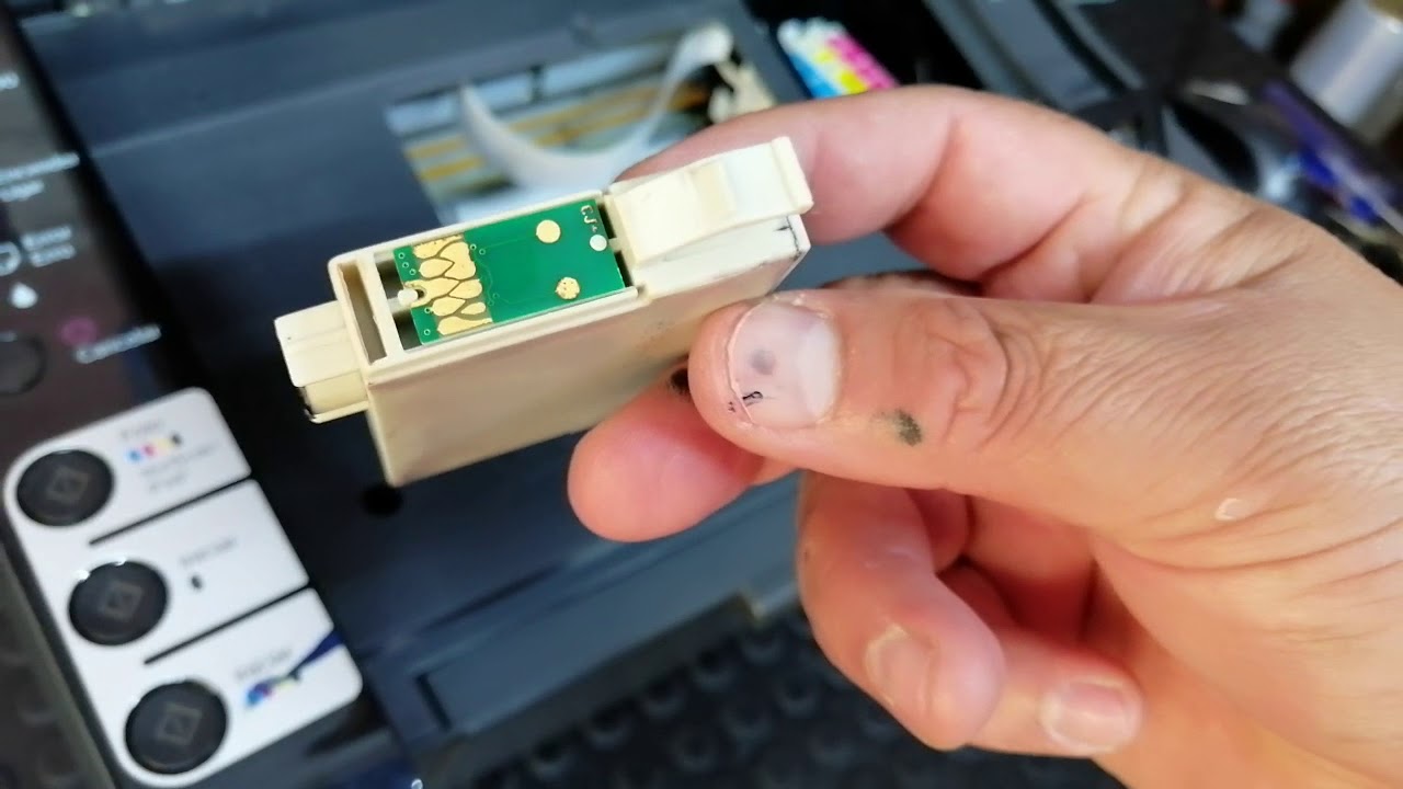 COMO CAMBIAR CARTUCHOS TINTA EPSON COLOR, EXPLICADO PASO A PASO, CHANGING THE EPSON COLOR CARTRIDGES