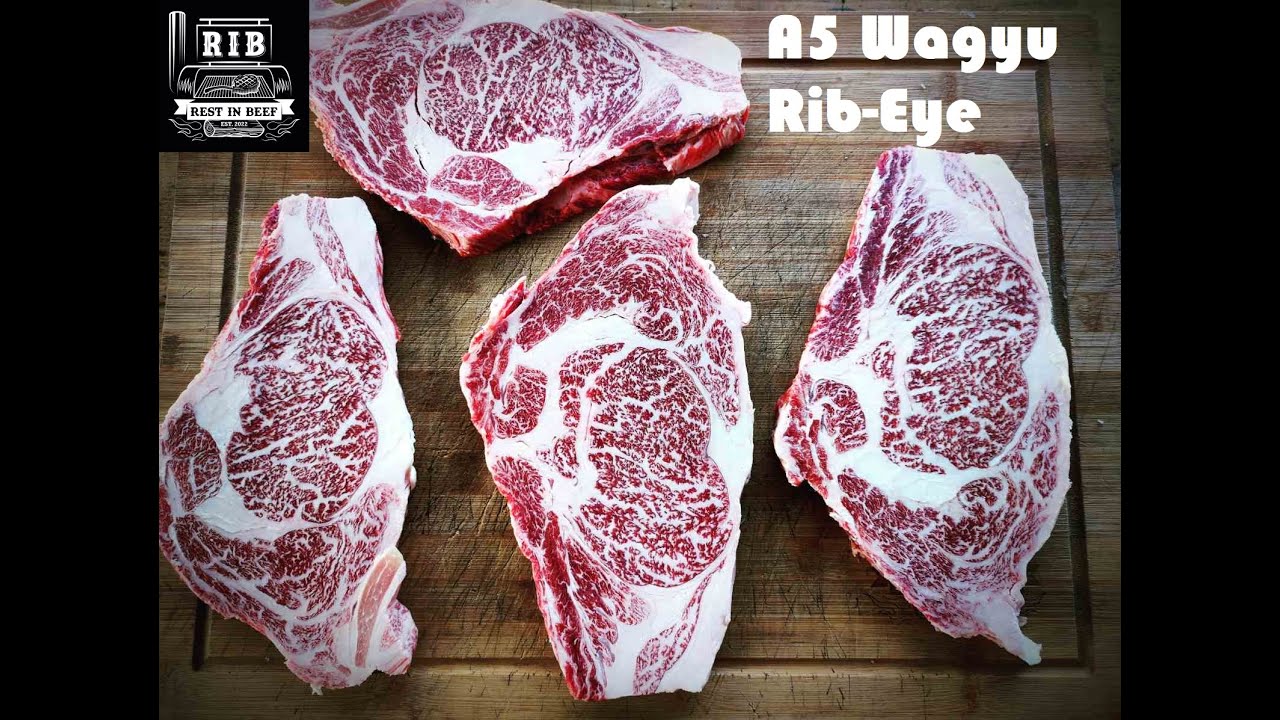 Az egyik legdrágább STEAK - A5 Wagyu Rib-Eye | Rest In Beef BBQ